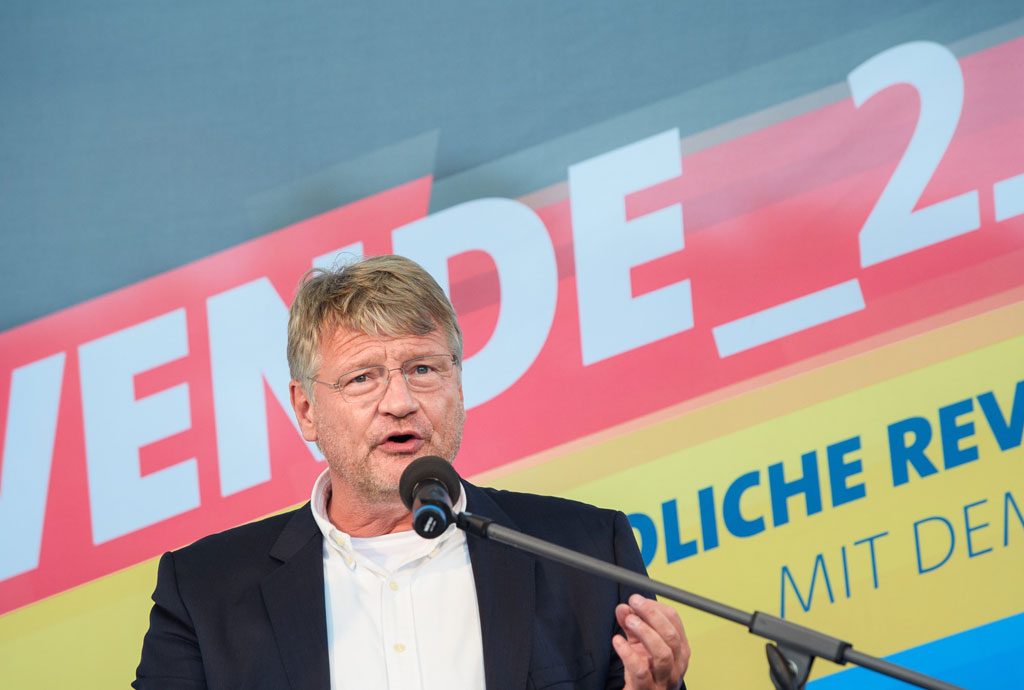 Jörg Meuthen bei Wahlkampfveranstaltung