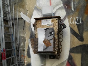Foto: Ruscher, Innenhof zum Anne-Frank-Haus Berlin