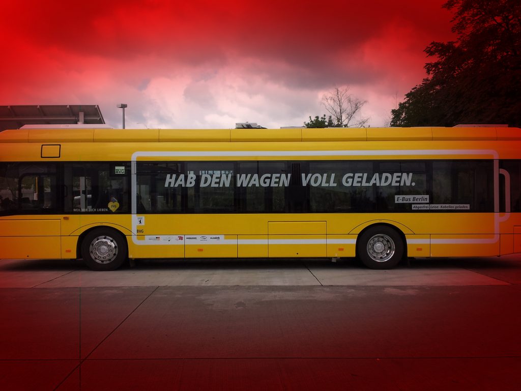 Ein Bus der BVG