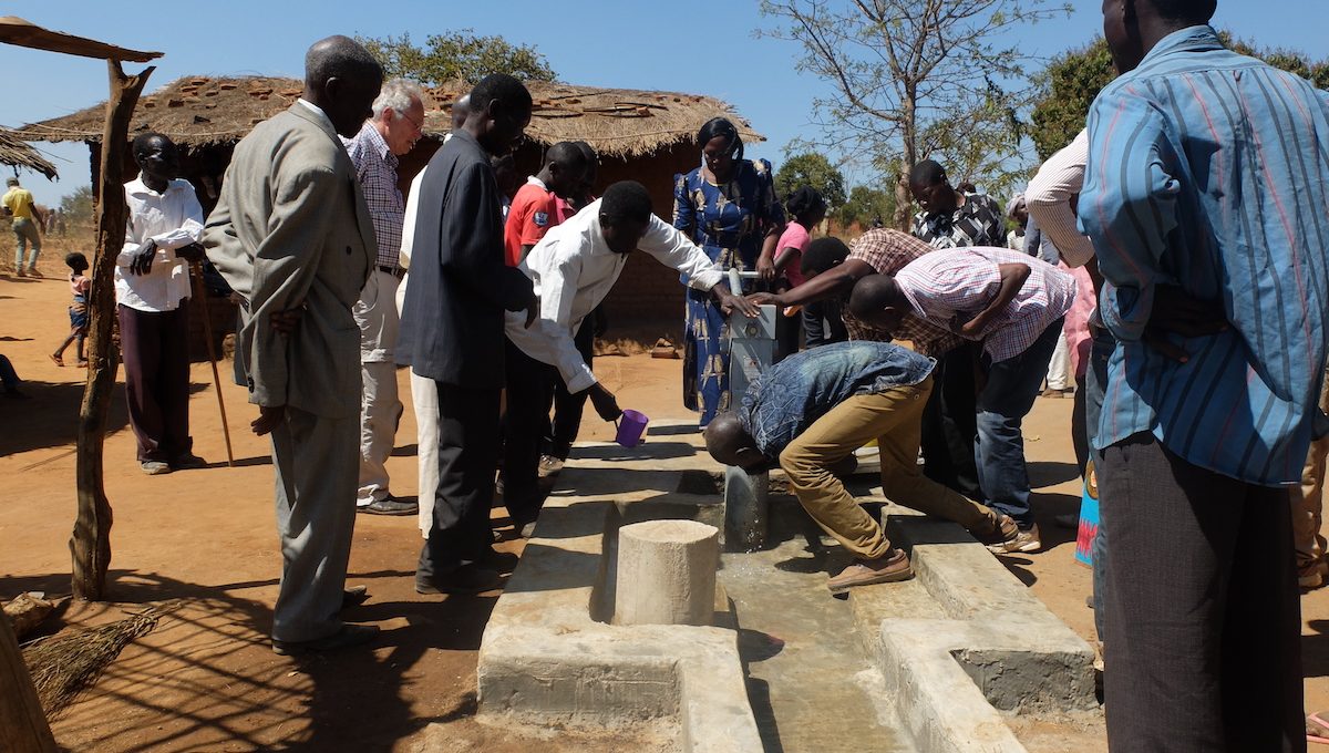 Brunnenbau in Malawi